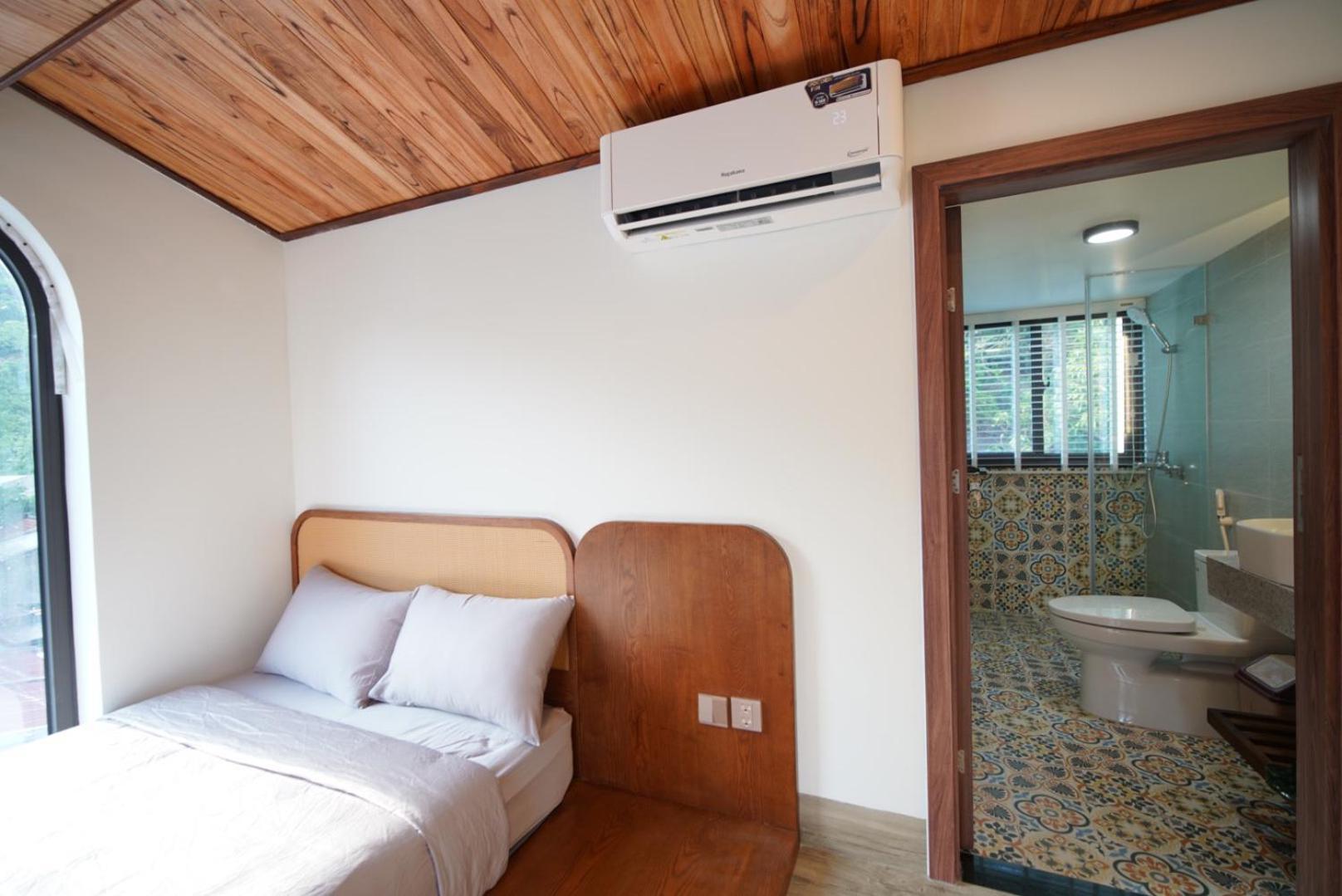 The Coral Homestay & Pub Tân Hiệ Exterior foto